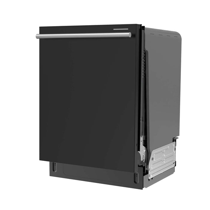 Stella 24 in. Built-in Dishwasher in Black, Tall Tub, Top Touch Control, Fingerprint-Resistant Stainless Steel Dishwasher, Black, Quiet 44 dBA, Soil-Sensing Capable, NSF & ENERGY S