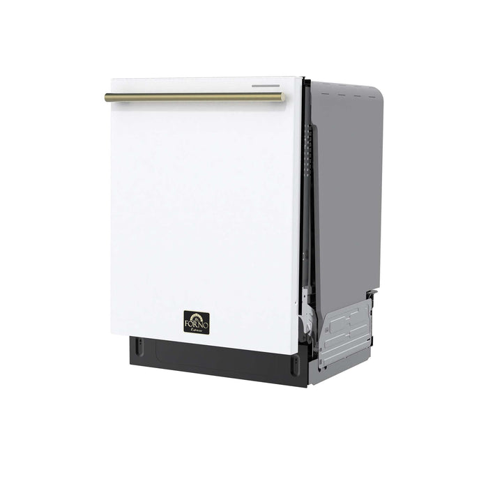 Stella 24 in. Built-in Dishwasher in White, Tall Tub, Top Touch Control, Fingerprint-Resistant Stainless Steel Dishwasher, Quiet 44 dBA, Soil-Sensing Capable, NSF & ENERGY STAR