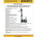 EKKO Lithium Powered Counterbalanced Walkie Stacker EK14-130Li