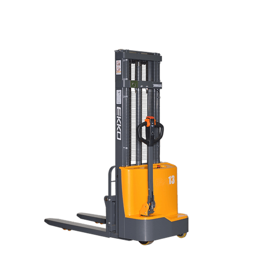 EKKO Full Powered Fork Over Stacker 2800 lb Cap., 118" Height EB13CD