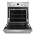Cosmo 30 in. Haven Collection 4.8 cu. ft. Electric Range with 4 Burner Glass Cooktop and Convection Oven in Stainless Steel - COS-ERC304KBD