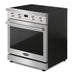 Cosmo 30 in. Haven Collection 4.8 cu. ft. Electric Range with 4 Burner Glass Cooktop and Convection Oven in Stainless Steel - COS-ERC304KBD