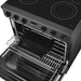 Cosmo 36 in. Haven Collection 6.1 cu. ft. Electric Ceramic Glass Range, 5 Burner Elements, Convection Oven, Matte Black - COS-ERC365KBD-BK