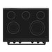 Cosmo 36 in. Haven Collection 6.1 cu. ft. Electric Ceramic Glass Range, 5 Burner Elements, Convection Oven, Matte Black - COS-ERC365KBD-BK