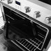 Cosmo Commercial Style 36 in. 6.1 cu. ft. Electric Range with 5 Burner Glass Cooktop and Convection Oven in Stainless Steel - COS-ERC365KBD