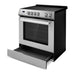 Cosmo 30 in. Stellar Collection 4.9 cu. ft. Electric Range with 4 Burner Glass Cooktop and Convection Oven in Stainless Steel - COS-ERD304K