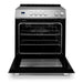 Cosmo 30 in. Stellar Collection 4.9 cu. ft. Electric Range with 4 Burner Glass Cooktop and Convection Oven in Stainless Steel - COS-ERD304K