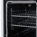 Forno Paolo 48 Inch Freestanding Electric Range in White with Antique Brass, 6.7 cu.ft, True Convection Oven, Energy Efficient