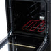 Forno Pallerano 20 Inch Freestanding Electric Range in Black with Antique Brass, Compact Design