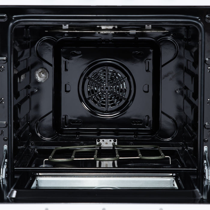 Forno Loiano 24 Inch Freestanding Electric Range in White, Canada Version, Plug and Cord Included