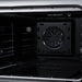 Forno Galiano 36 Inch Freestanding Electric Range, 5 Radiant Burners, 5.36 Cu. Ft. True Convection Oven, Air Fryer Kit, White - FFSEL6083-36WHT