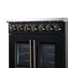 Forno Massimo 30 Inch French Door Electric Range, 5 Radiant Burners, 4.32 Cu. Ft. True Convection Oven, Air Fryer Kit, Black - FFSEL6955-30BLK