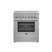 FORNO 5-Piece Stainless Steel Kitchen Bundle – Home Depot Exclusive – 30” Electric Range, 30” French Door Refrigerator, 30” Range Hood, 24” Microwave Drawer, 24” Built-In Dishwasher | SKU: FBDL-THD-003