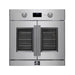 FORNO 2-Piece Kitchen Bundle - 30" Stainless Steel Single Wall (1333-30) Oven, 30" Stainless Steel Microwave (3093-30)