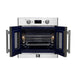 Forno Gallico 30-Inch Electric French Door Wall Oven, Stainless Steel, True Convection, Air Fry, Self-Cleaning