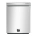 FORNO Premium 3-Piece Kitchen Bundle - Leonardo Espresso 30" Stainless Steel Range, 31" Stainless Steel Bottom Freezer Refrigerator, 24" Stainless Steel Dishwasher - FBDL-007-01CA