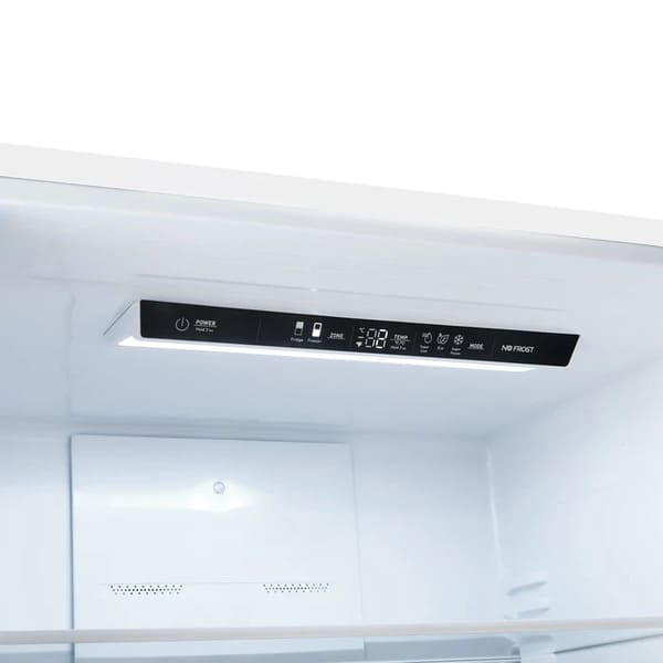 FORNO 2-Piece Appliance Package - 30-Inch Slide-In Induction Range and 31-Inch Refrigerator, Left Hinge in White with Stainless Steel Handle FBDL-014-07CAUS