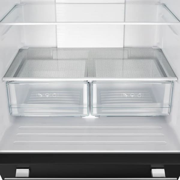FORNO 2-Piece Appliance Package - 30-Inch Slide-In Induction Range and 30-Inch French Door Refrigerator in Black with Stainless Steel Handle FBDL-014-15CAUS