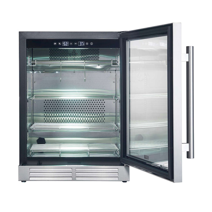 Forno Asciutto 24" Dry Aging Cabinet, Stainless Steel 304, 4.41 cu.ft. - FFSDA6840-24