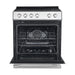 FORNO Premium 2-Piece Kitchen Bundle - Leonardo Espresso 30" Stainless Steel Range, 30" Stainless Steel Range Hood - FBDL-002-01CA