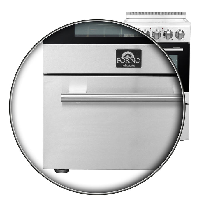 Forno Pallerano 20-Inch Freestanding Electric Range, Canada Version, Plug and Cord Included
