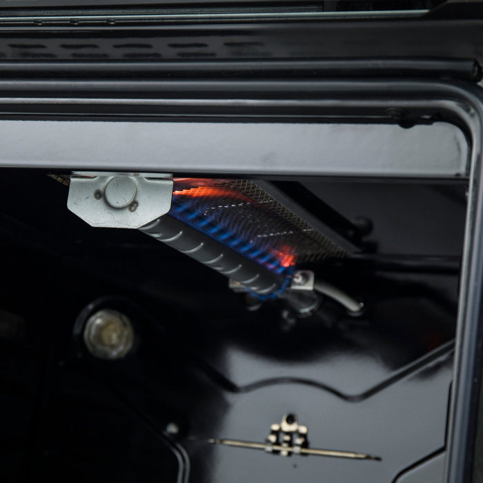 Forno Breno 24-Inch Freestanding Gas Range, Plug Included, Energy Efficient