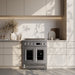 Forno Torino 30 Inch French Door Induction Range with Air Fryer and True Convection Oven