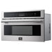 FORNO 2-Piece Kitchen Bundle - 30" Stainless Steel Single Wall (1333-30) Oven, 30" Stainless Steel Microwave (3093-30)