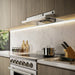 Forno Cappa 30-Inch Under Cabinet Range Hood, White, 200 CFM, Convertible, LED Lighting