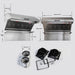 Forno Savona 48-Inch Wall Mount Range Hood, Baffle Filters, Backsplash Included