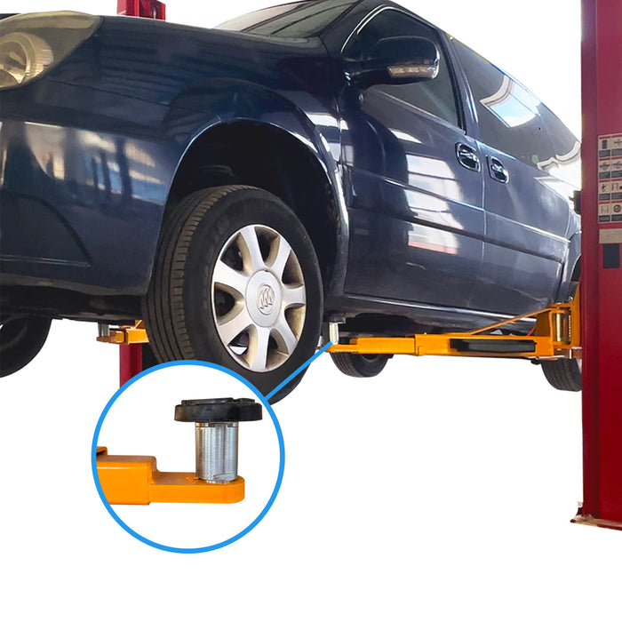 Katool KT-M110 11,000 lb Two-Post Clear-Floor Car Lift — Garage & Shop