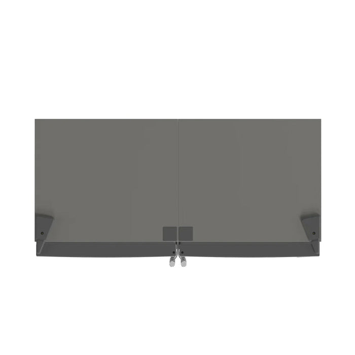 FORNO Guardia 46.8-Inch 21.6 cu.ft. Side-by-Side Bottom Freezer Refrigerator in Stainless Steel - FFFFD1778-48S
