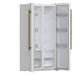 Forno Salerno Espresso 33-Inch White Side-by-Side Refrigerator, 15.6 Cu. Ft., Energy-Efficient, No Frost, Modern Design