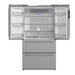 Forno Alta Moena 36-Inch French Door Refrigerator, 19.2 cu.ft, Counter Depth, Ice Maker, Stainless Steel Interior Panel, ENERGY STAR Certified