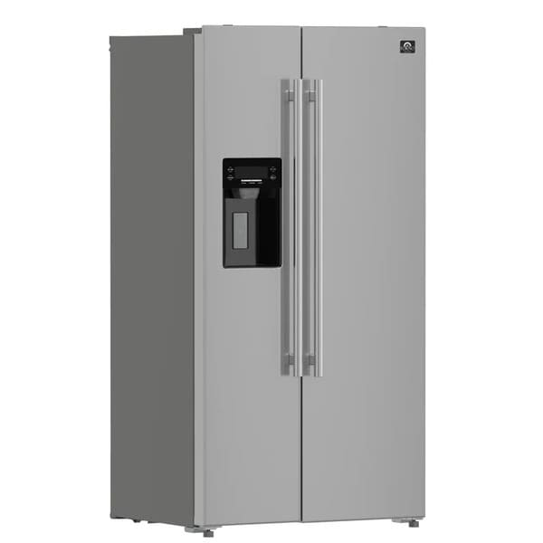 FORNO 2-Piece Appliance Package - 30-Inch Induction Range and 36-Inch Side by Side Refrigerator with Water Dispenser in Stainless Steel FBDL-014-04CAUS