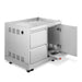 Cosmo 32 in. Newport Collection Grill Cabinet with Drawers, Tank Mount, Soft Roll Casters, Stainless Steel Frame - COS-GCN323SS