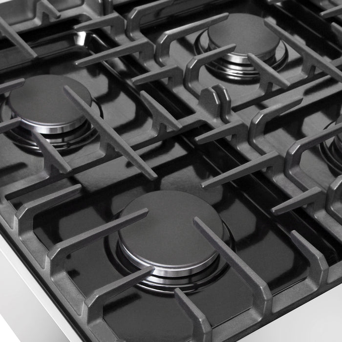 Cosmo 36" Professional Style Stainless Steel Gas Cooktop with 6 Sealed Burners - COS-GRT366