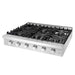 Cosmo 36" Professional Style Stainless Steel Gas Cooktop with 6 Sealed Burners - COS-GRT366