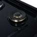 Forno - 36" Rangetop, 6 burners, in black with copper Trim