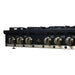 Forno - 36" Rangetop, 6 burners, in black with copper Trim