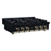 Forno - 36" Rangetop, 6 burners, in black with copper Trim