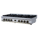 Forno - 48" Rangetop, 8 burners, in white with copper Trim