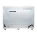 Forno Massimo 48-Inch White Freestanding Gas Range, 8 Burners, True Convection Oven