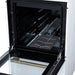 Forno Lamazze 20 Inch Freestanding Gas Range in White, Compact Design