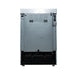 Forno Breno 24 Inch Freestanding Gas Range in White with Antique Brass, Plug Included, Energy Efficient