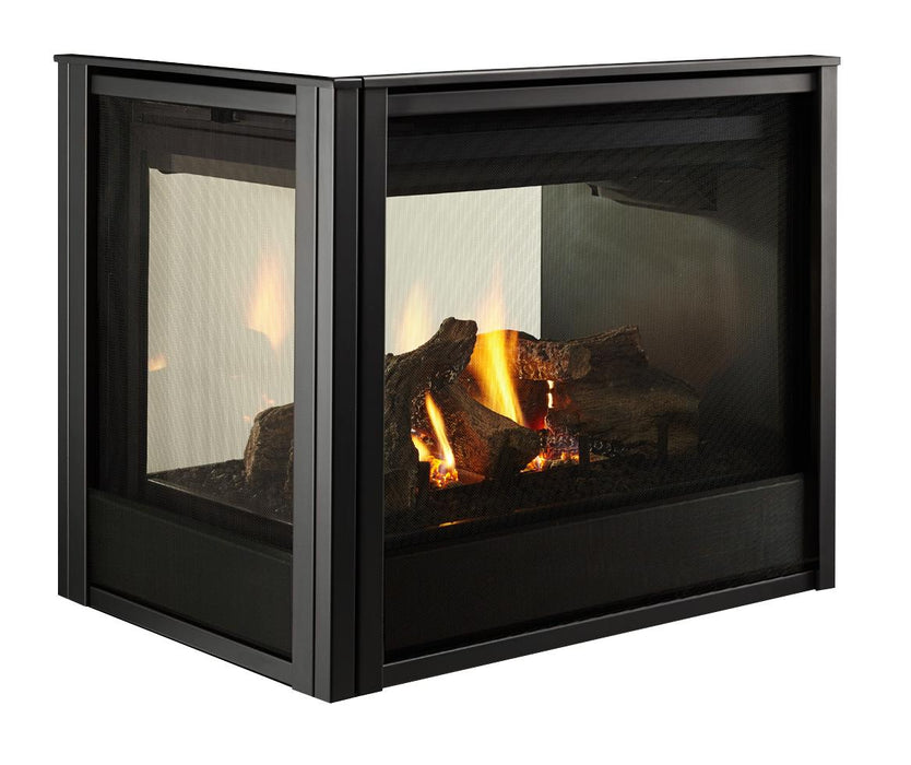 Majestic 36 inch Pier 3-Sided Direct Vent Gas Fireplace