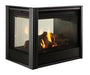 Majestic 36 inch Pier 3-Sided Direct Vent Gas Fireplace