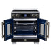 Forno Maximus 30-Inch Induction Range, French Door, 4 Cooking Zones, 4.32 Cu. Ft. Convection Oven, Air Sous Vide, Air Fry Basket, Black - FFSIN0932-30BLK