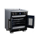 Forno Maximus 30-Inch Induction Range, French Door, 4 Cooking Zones, 4.32 Cu. Ft. Convection Oven, Air Sous Vide, Air Fry Basket, Black - FFSIN0932-30BLK