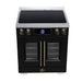Forno Maximus 30-Inch Induction Range, French Door, 4 Cooking Zones, 4.32 Cu. Ft. Convection Oven, Air Sous Vide, Air Fry Basket, Black - FFSIN0932-30BLK